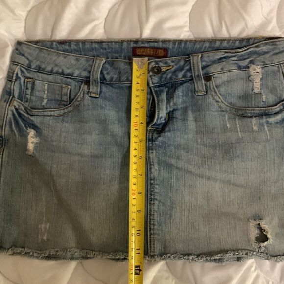 ZD Mini Skirt Altered Jeans. Size 11 - Picture 3 of 14